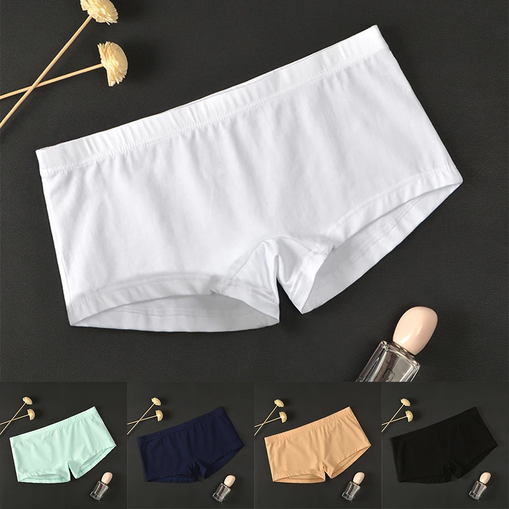 Mens Sexy Low Rise Cotton Bikini Breathable Underwear Underpants Lingerie Shorts Trunk Seamless Soft Shorts Male Briefs