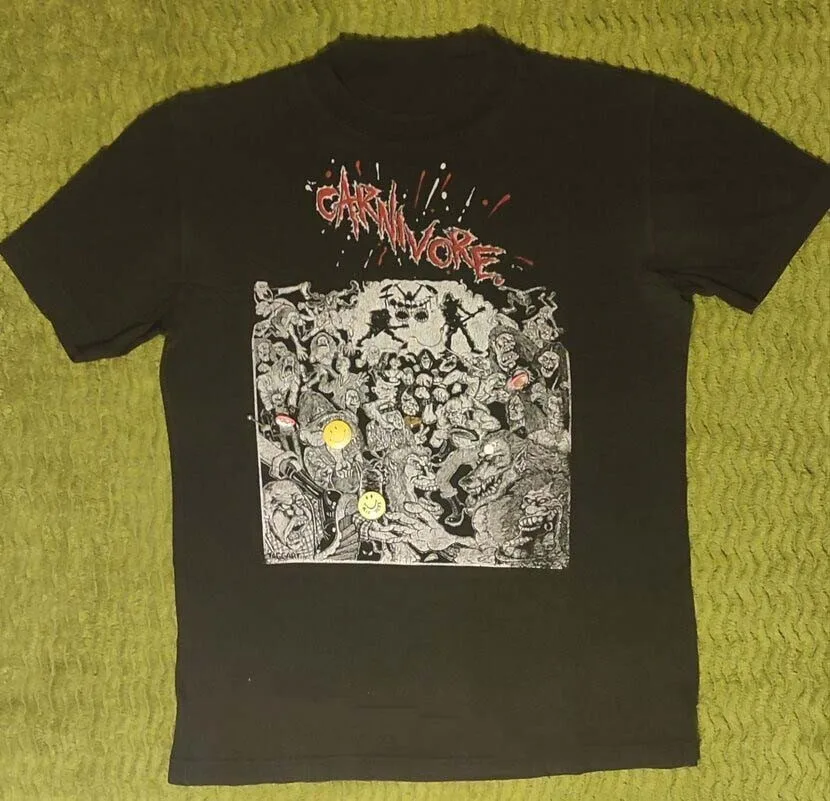 Carnivore Black Color 100% Cotton All Size Shirt BL892