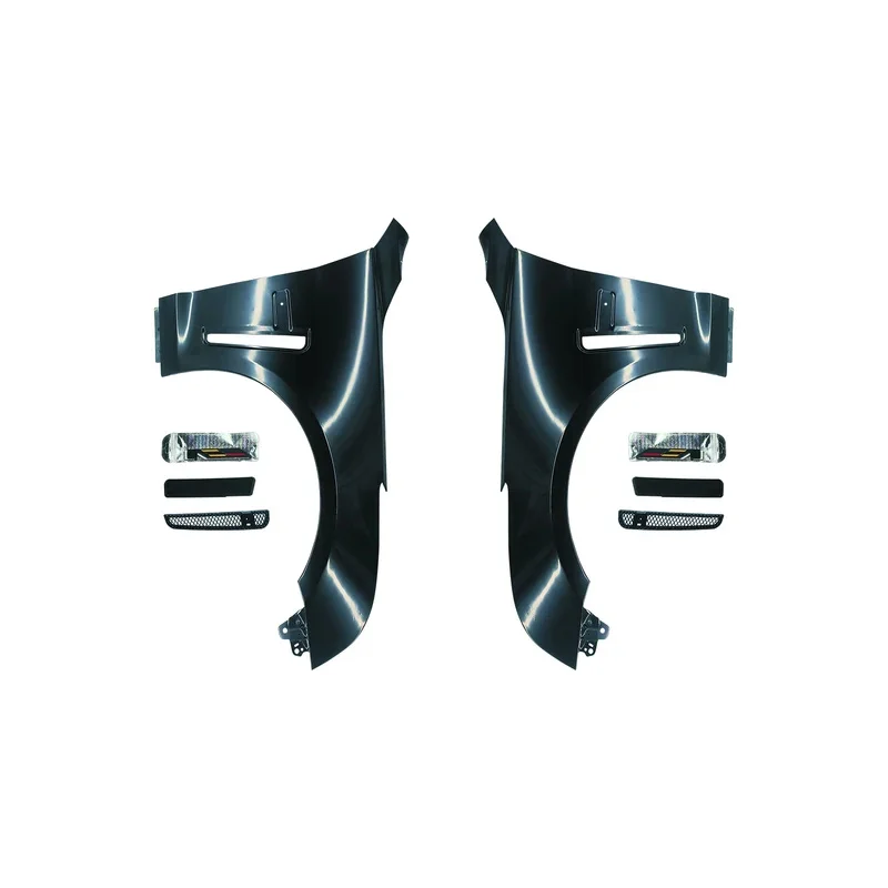 Gloss Modified Front Rear Bumper With Fog Lamp Assembly