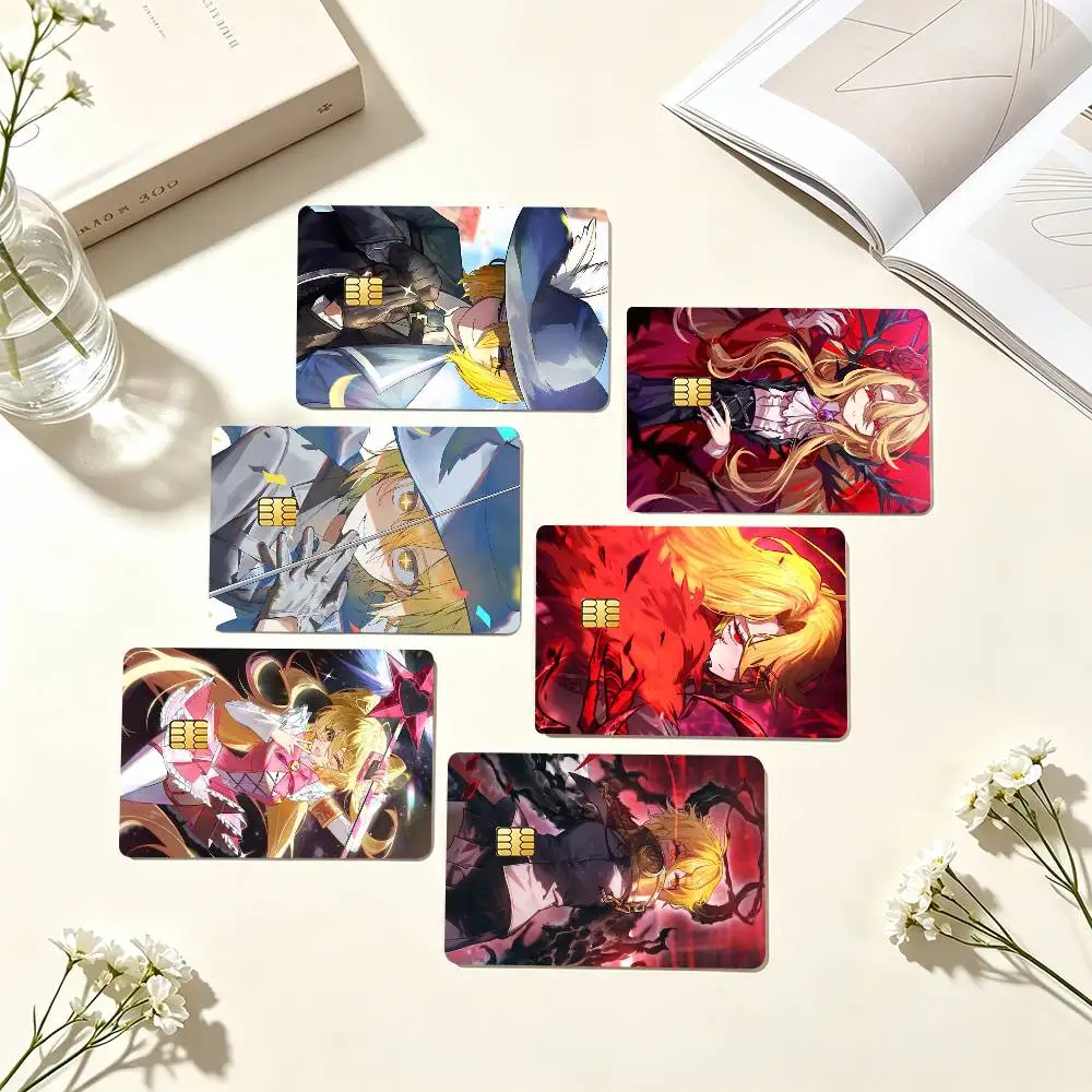 D-Don Quixote Spanish Literature Credit Card HD Stickers Game Card Decal Small Chip Waterproof Sticker Gift