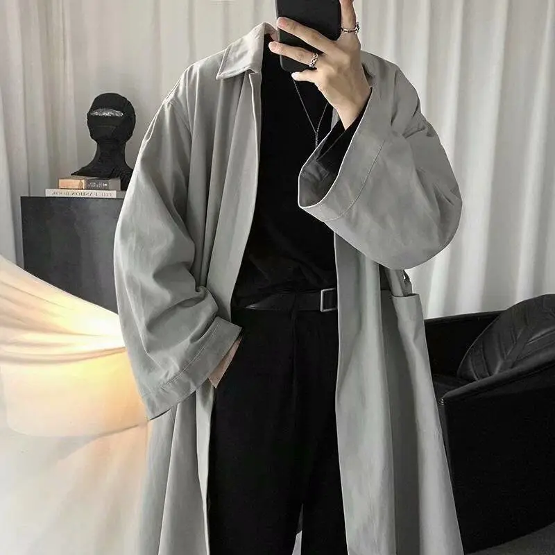 Trench Coats Cowboy Mens Bomber Sheepskin Cityboy Style Mature Refined Down Medium-Length Purple Winter Textured Retro Epaulets view 2