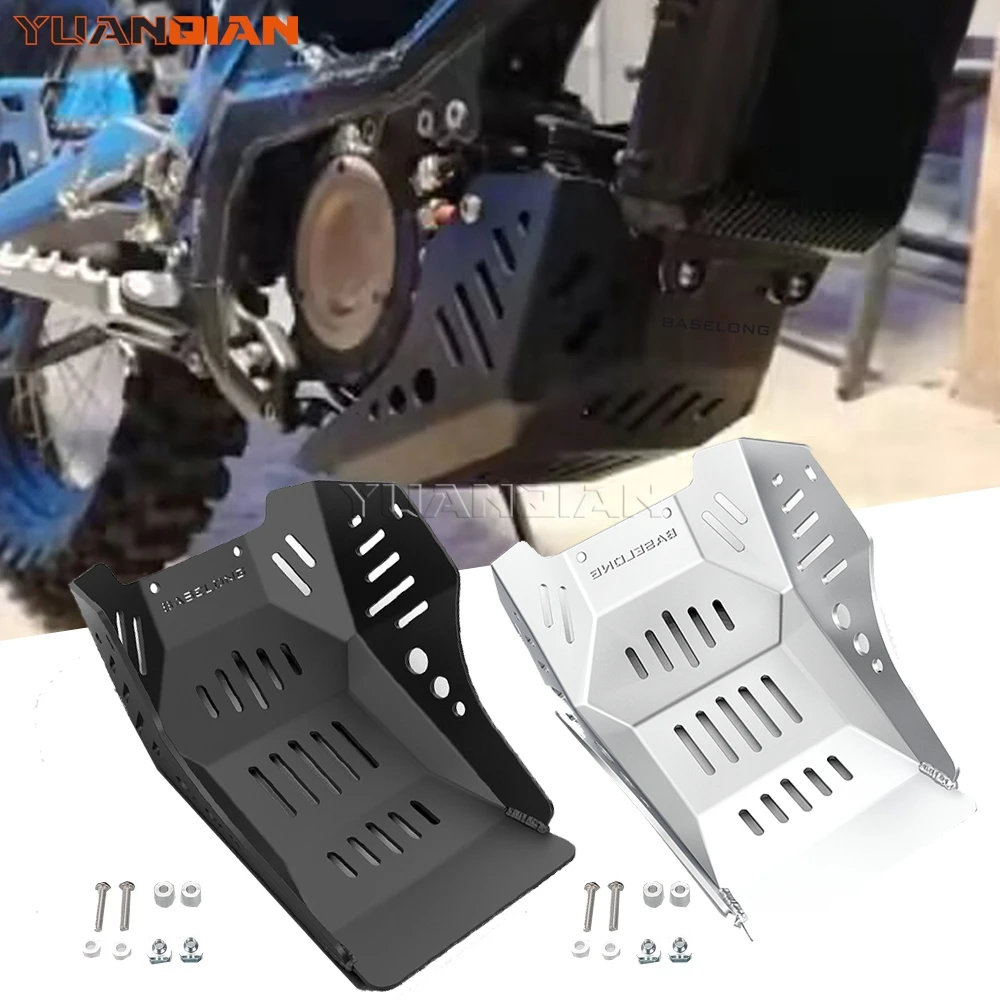 Motorcycle Engine Chassis Guard Shield For Sur-Ron SurRon Ultra Bee Skid Plate Pan Protector Cover Fairing Aluminum Accessories