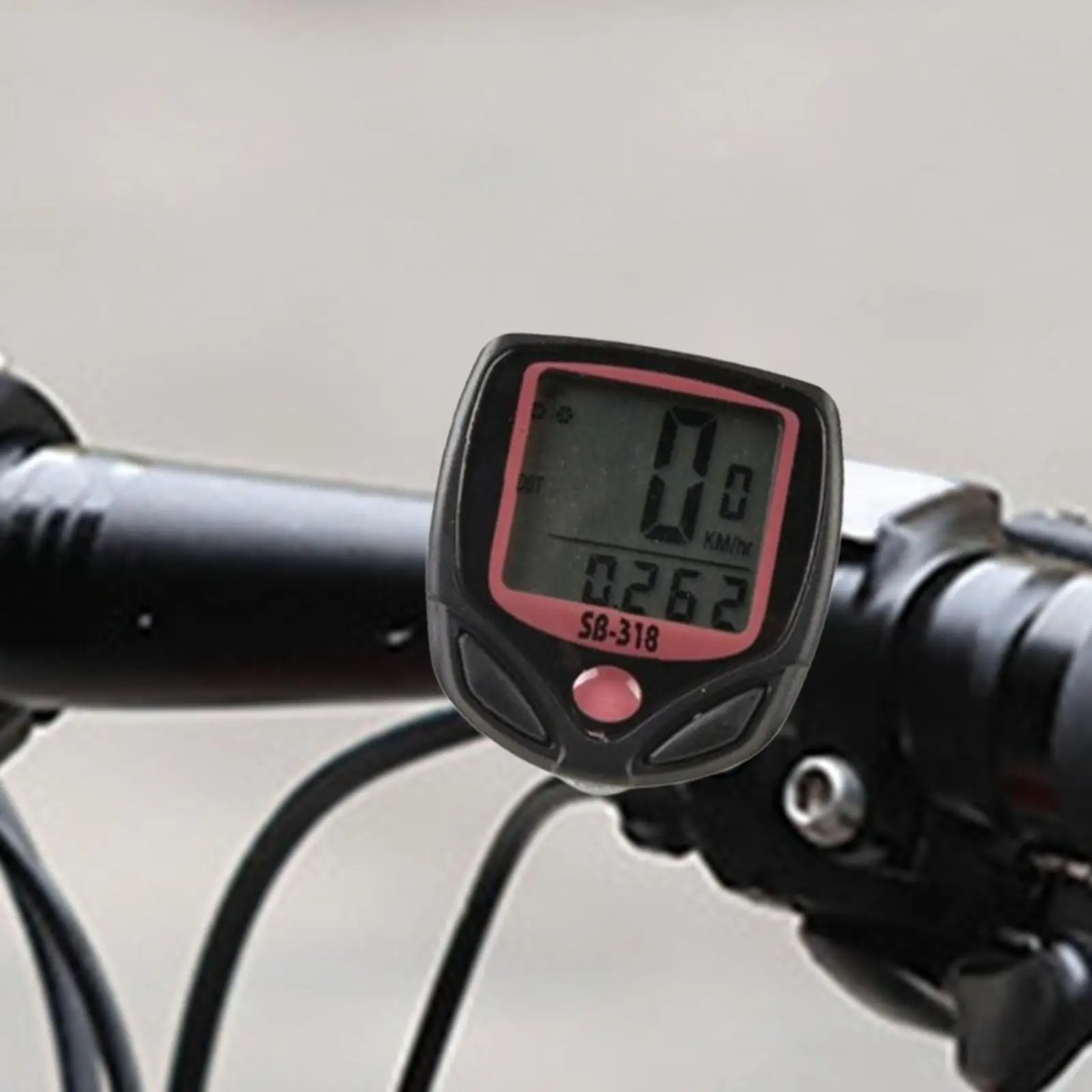 Bike Computer Road Bycicle Odometer Waterproof Elapsed Time Cycling Computer