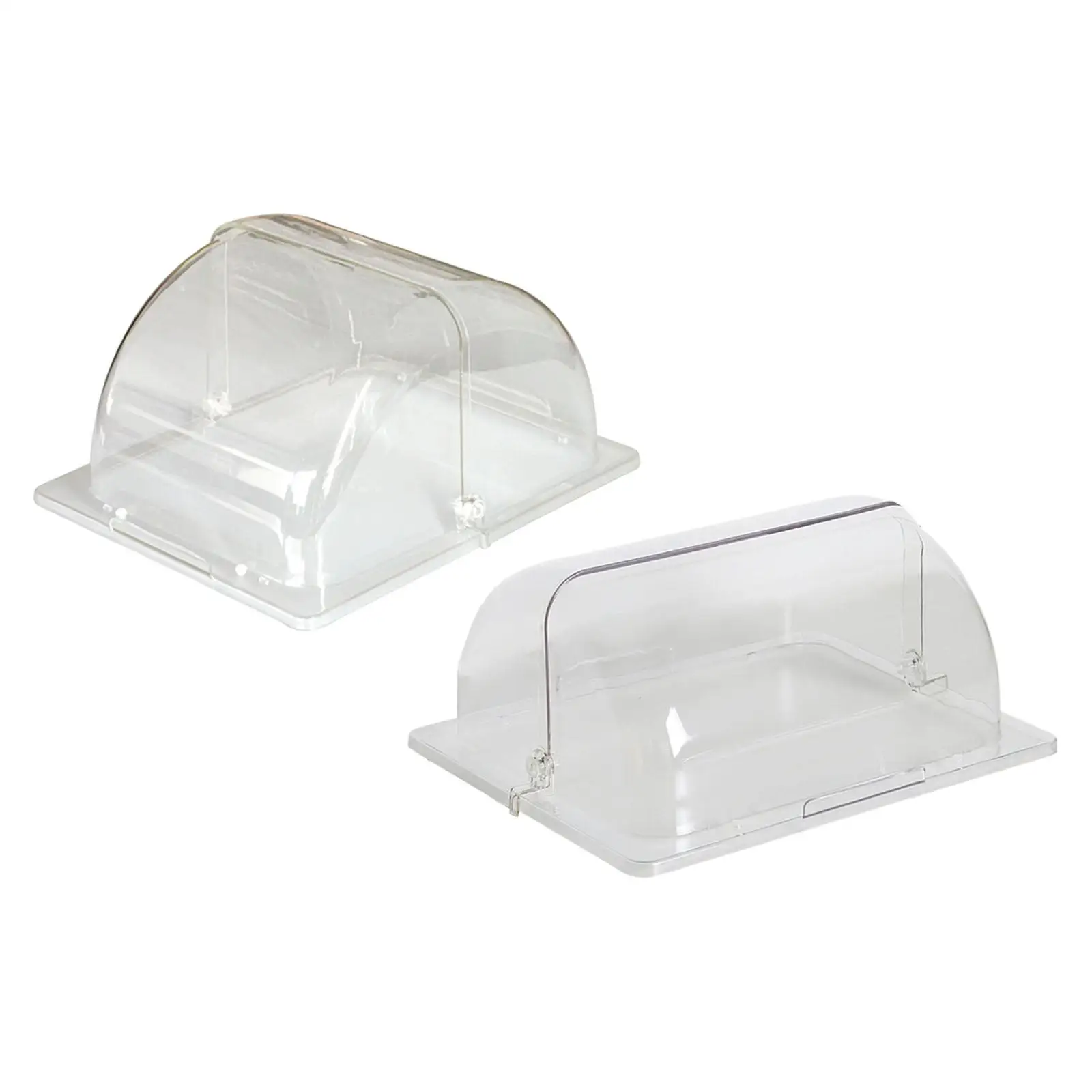 Food Cover Baking Accessories PC Plastic Snack Display Cover Rectangle Food Tent for Showcase Home Countertop Exhibition Cheese