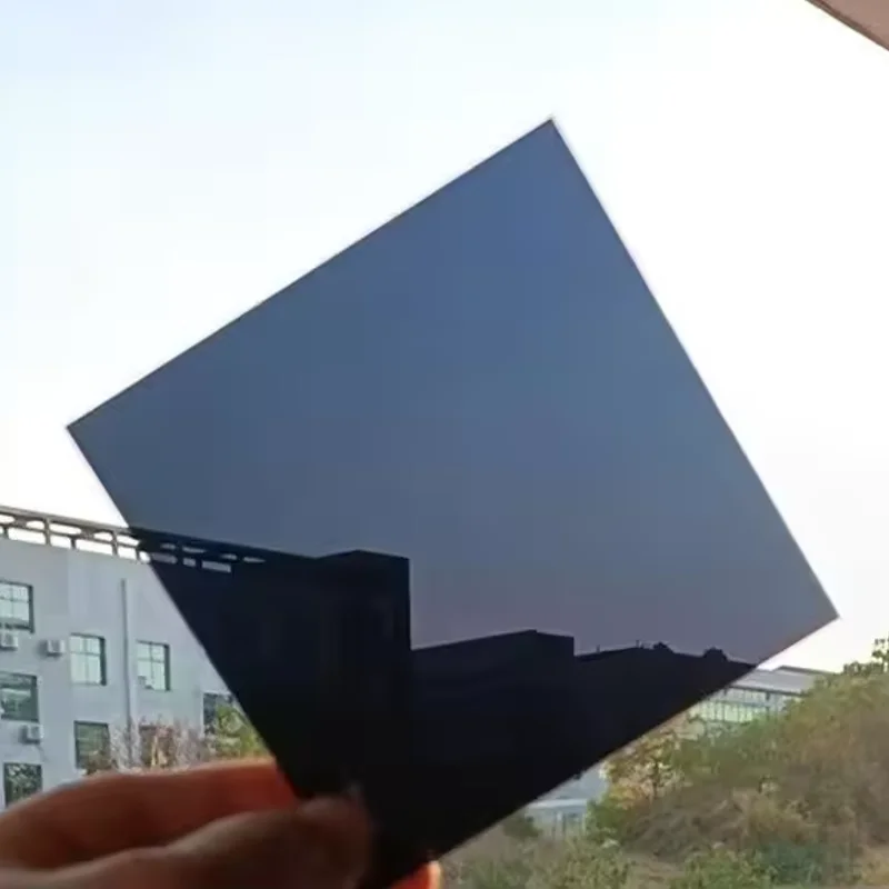 1 Placa de Acrílico Negro Brillante, Plexiglás Grueso Grabado, Placa de Difusión de PC para Decoración del Hogar y Uso Comercial