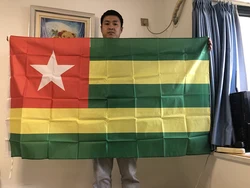SKY FLAG Togo Flag 90X150cm high quality Polyester hanging Togolese Republic National Flags Indoor Outdoor Decoration
