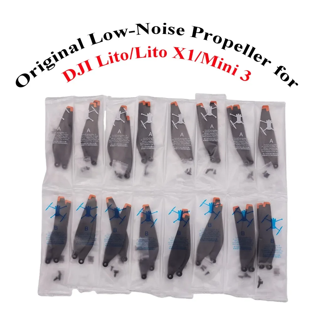 Original Low-Noise Propeller for Lito 1/Lito X1 Propeller with Screws Without Packaging for Mini 3 /Lito Series Repair Parts