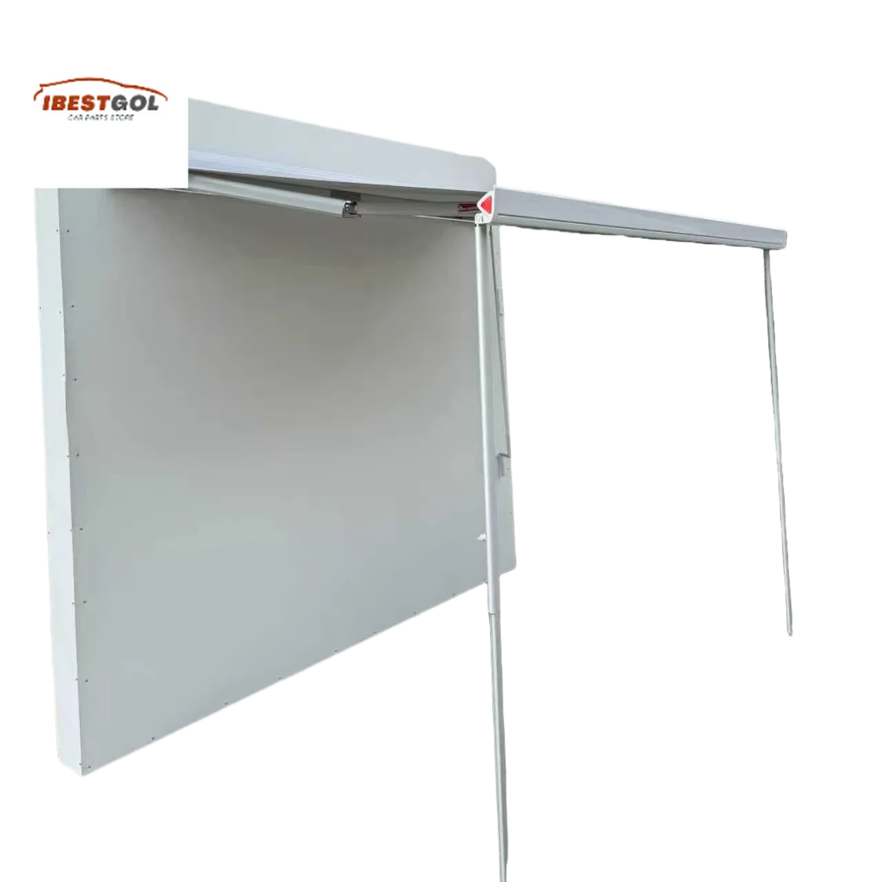 Ibestgol 4.0x2.5m Electric Camper Trailer Awning Tent with High Quality PVC Composite Fabric for caravan Accessories