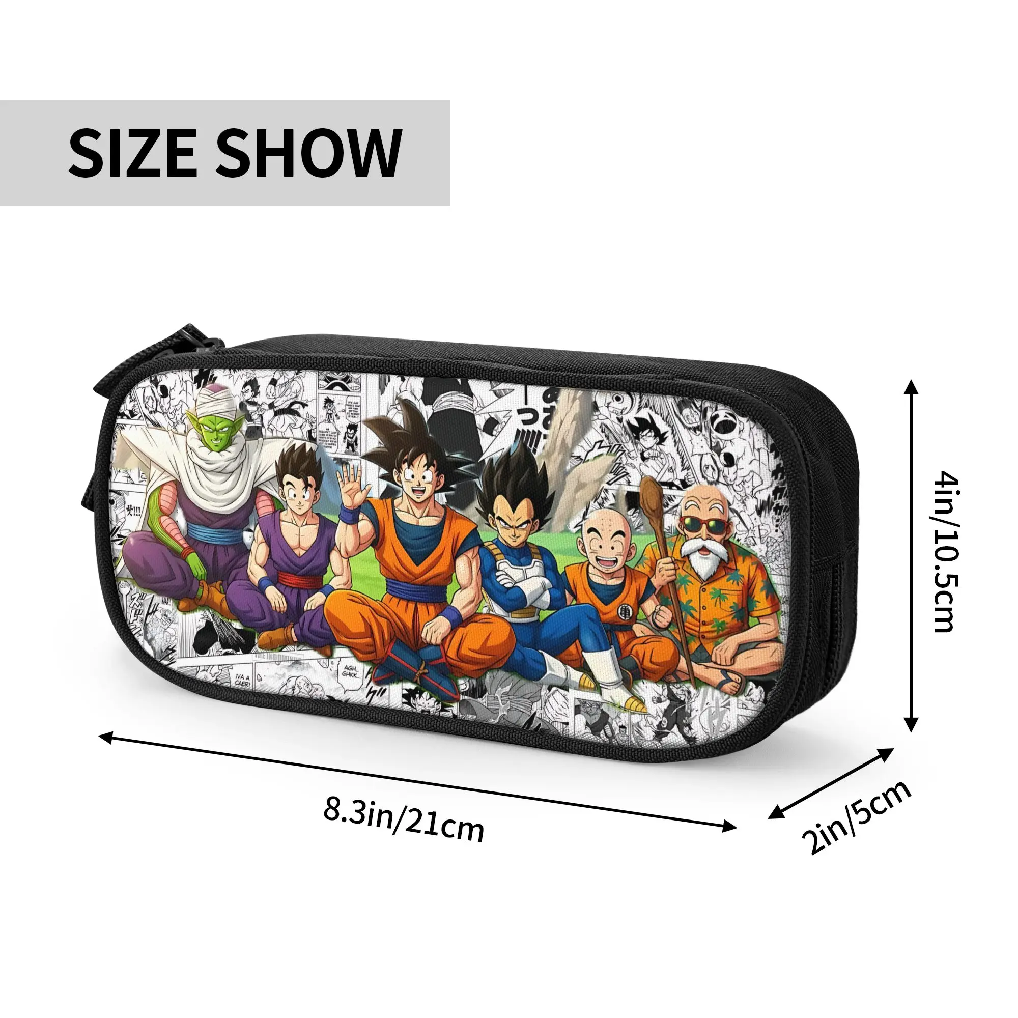 Custom Dragon Ball Z Large Capacity Bags for Child  Handheld Study Bag for Boys Gilrs Kids