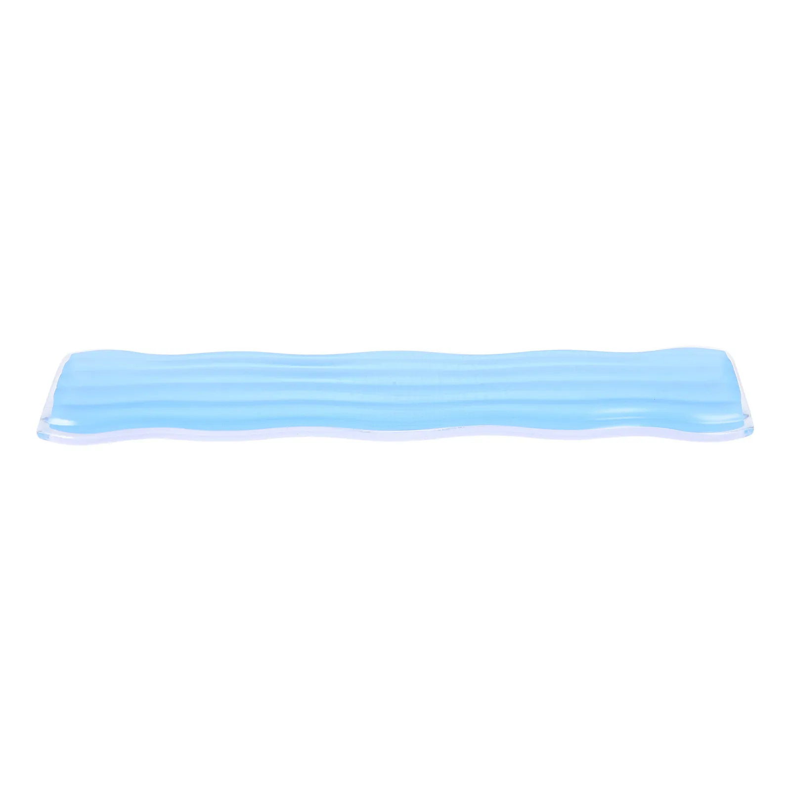 

Silicone Keyboard Wrist Rest Ergonomic Transparent Design Comfortable Typing Support Gaming Office Computer Mouse Wrist Pad Palm