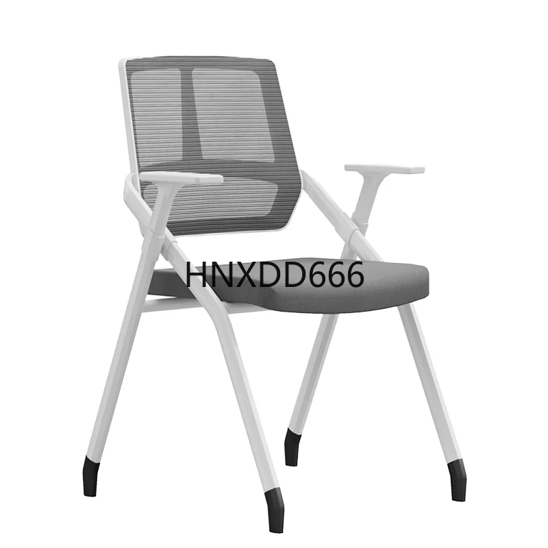 

Folding Training Chair Integrated Dictation Flip Board Conference Record Chair with Mesh for Home for Student Writing