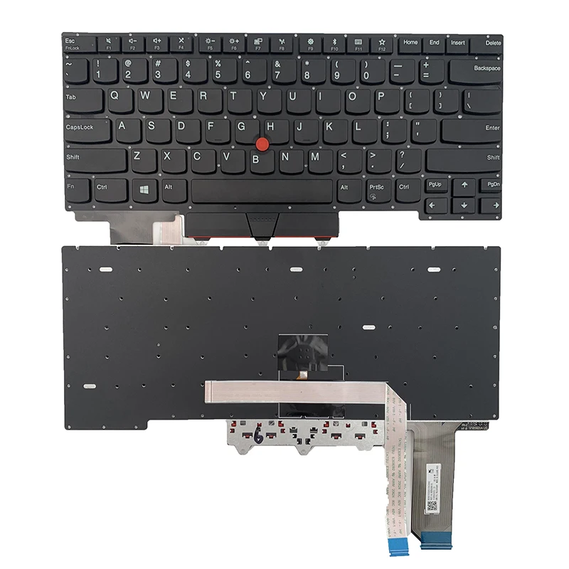 

New US Black Keyboard for Lenovo IBM Thinkpad E14 GEN 1 (Type 20RA, 20RB)