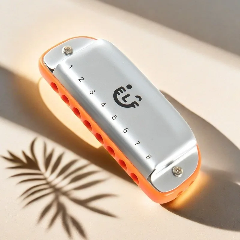 Mini Harmonica 8 Hole Blues Harmonicas Beginners Entry Level Playing Harmonica Adults Children Practice Performance Harmonicas