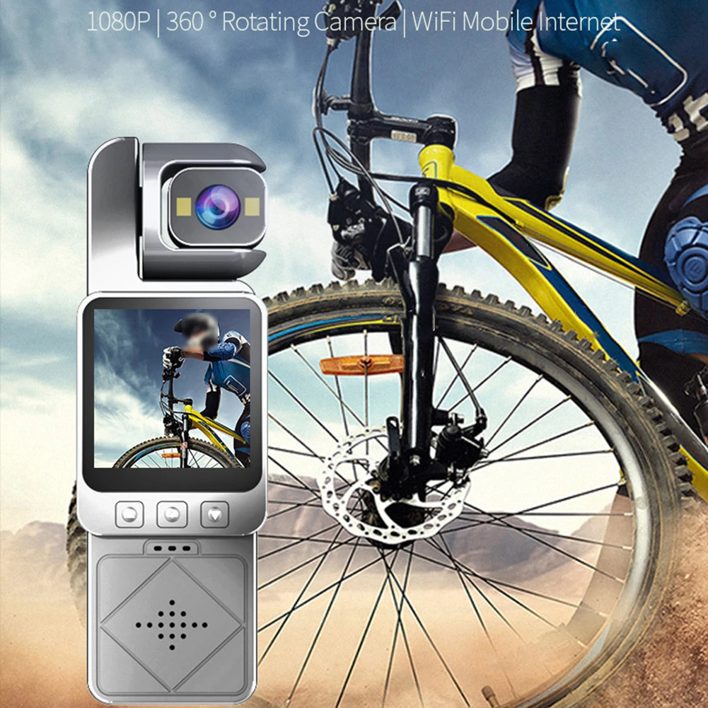 High-Definition Handheld Action Camera Body-camera Law Enforcement Recorder WiFi Sports Camera Enabled For Outdoor Adventures