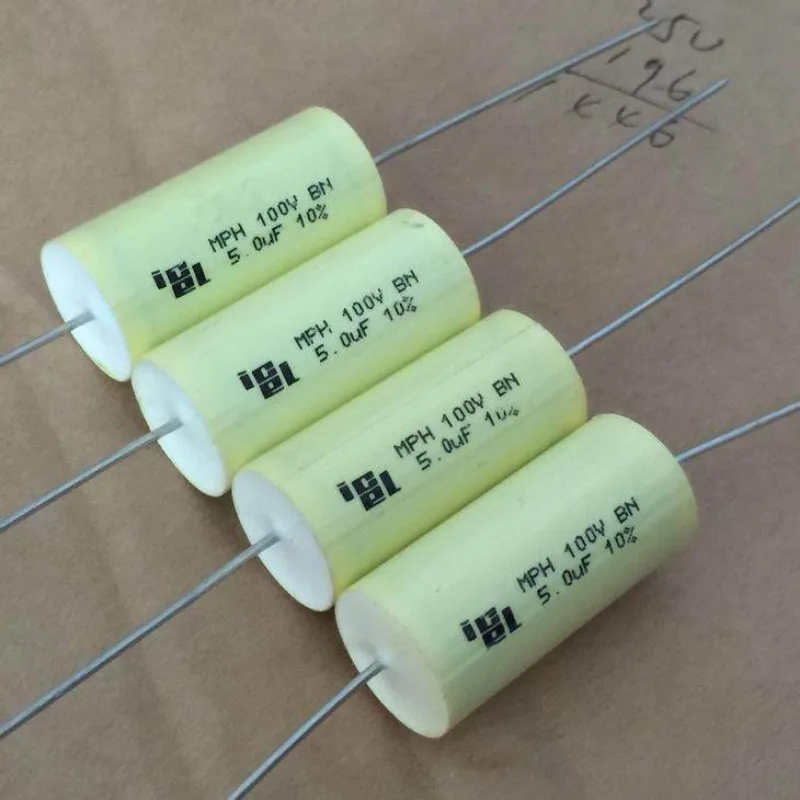 

5 шт./лот ICEL MPH 100 В 5 мкФ осевой медный контактный делитель частоты тонкопленочный конденсатор