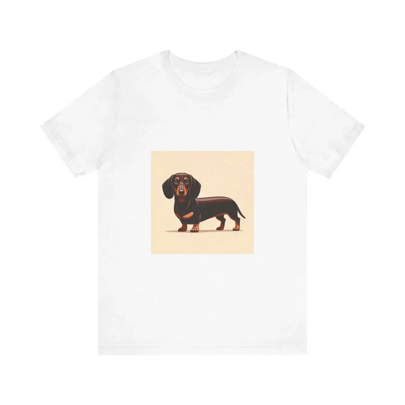Dachshund Lover T Shirt Cute Dog for Pet Owners Casual Wear  vintage Washed Unisex homme Comfortable Soft Top For Everyday Wear