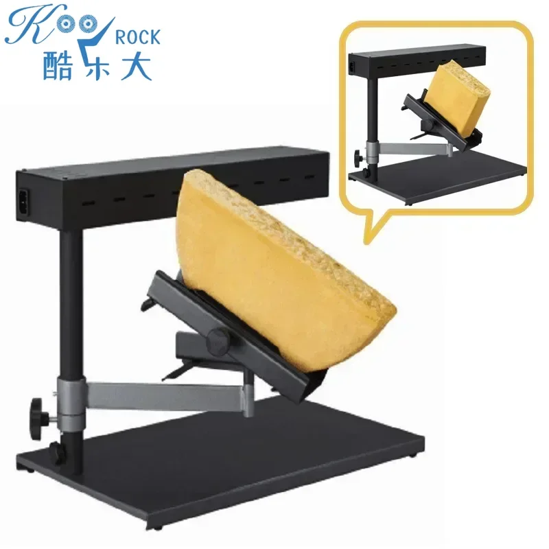 

Easy and Fun Raclette Cheese Melter, Hamburger bread heating baking Tools