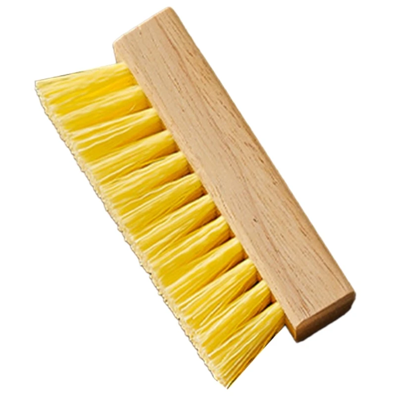 Soft Bristle Multifunctional Cleaning Brush Wooden Handle Shoe Cleaning Brush Laundry Brush Household Cleaning Tools