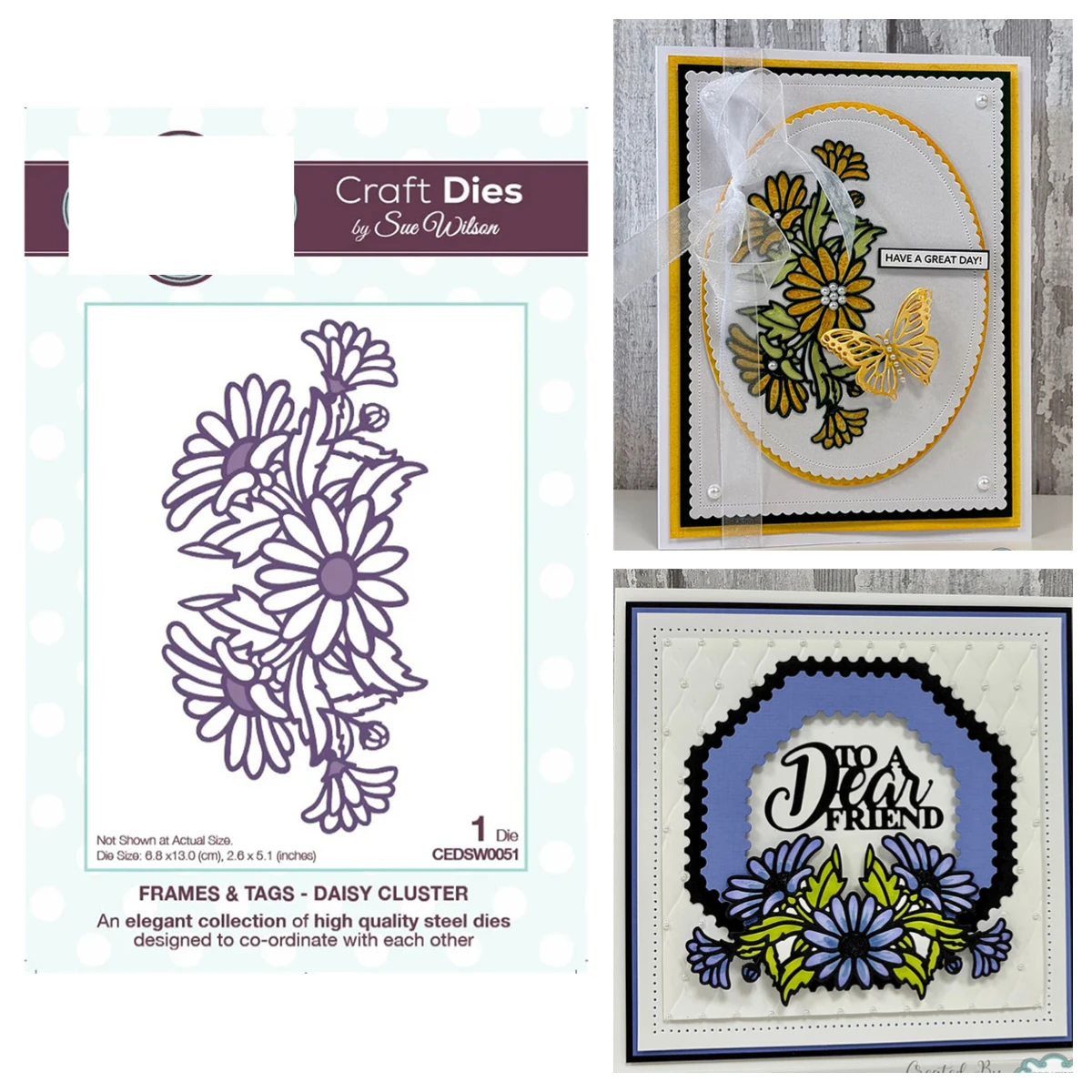

Daisy Cluster Craft Die Jayne Craft Die Metal Cutting Dies for DIY Handmade Scrapbooking Photo Album Calendar April 2026 New