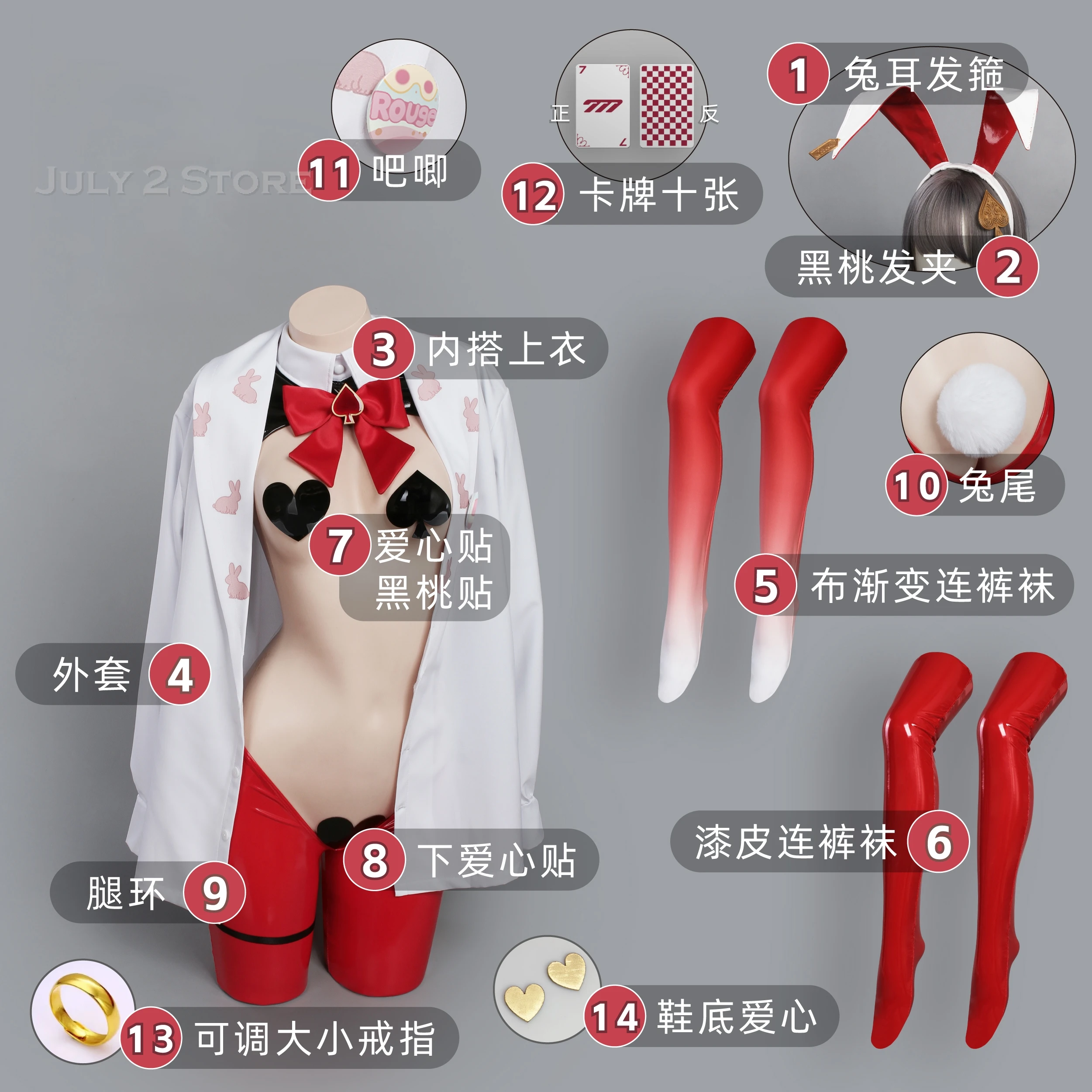 حدث disfraz المرأة غير محظوظ جلد الأرنب ل Rouge تأثيري حلي الأرنب الفتيات مثير آلهة تمويه