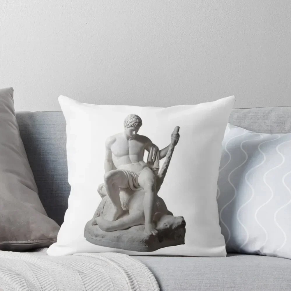 Theseus and the Minotaur - Antonio Canova Throw Pillow Elastic Cover For Sofa Pillowcases Cushion Covers Sofa pillow