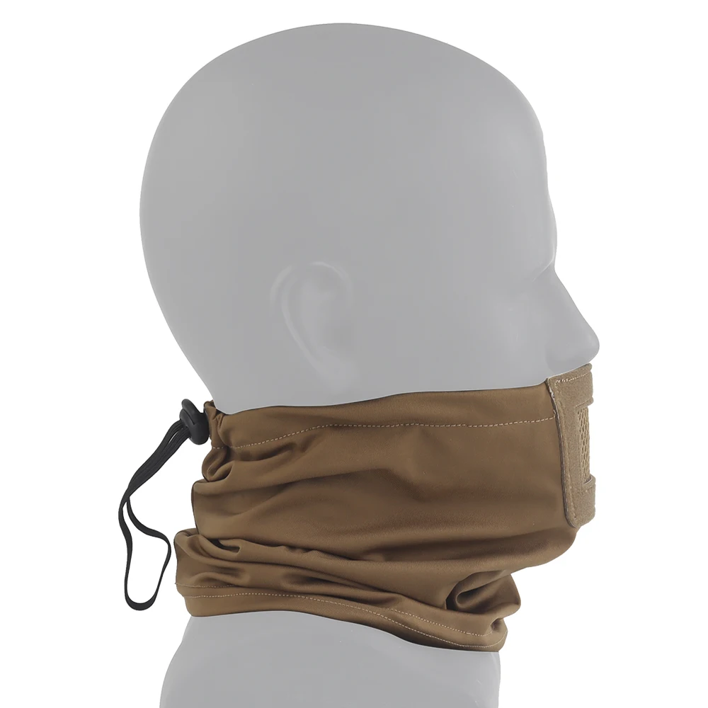 Mezza maschera da cavaliere tattico pieghevole protettiva antivento maschera traspirante CS caccia escursionismo ciclismo tiro accessori