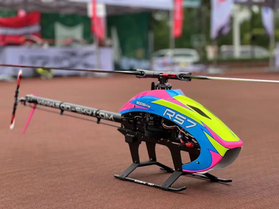Goosky rcヘリコプターキット、3Dフライバーレス、rs7 700、在庫あり