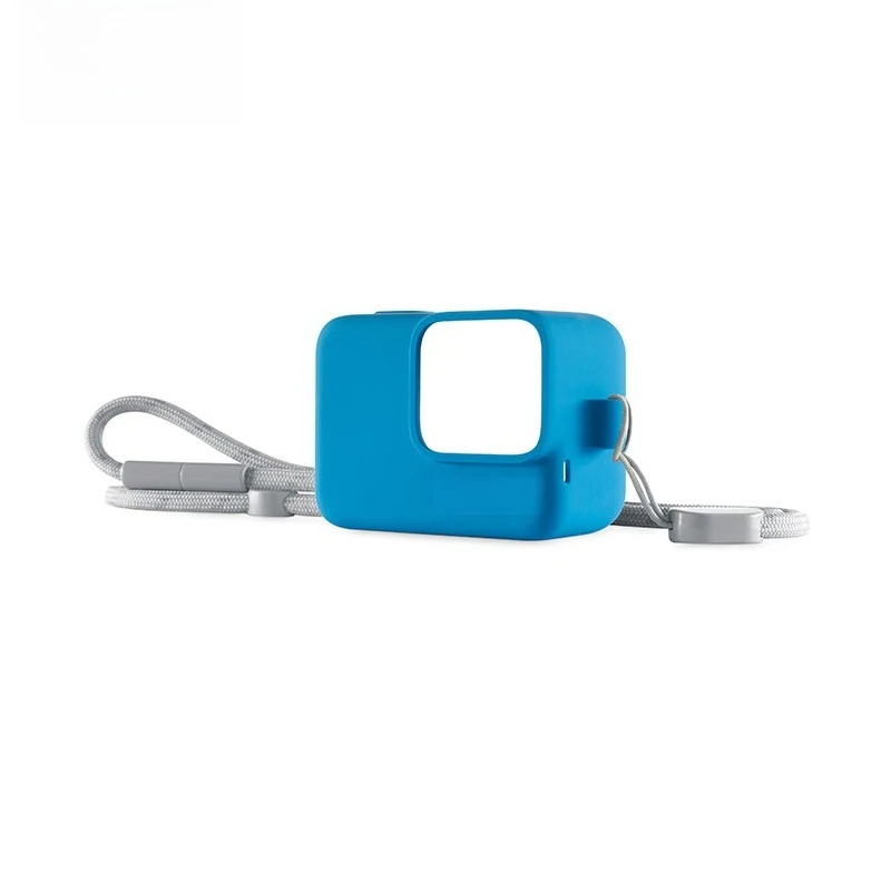

Original silicone sleeve + lanyard (blue) for HERO7/6/5BLACK cameras