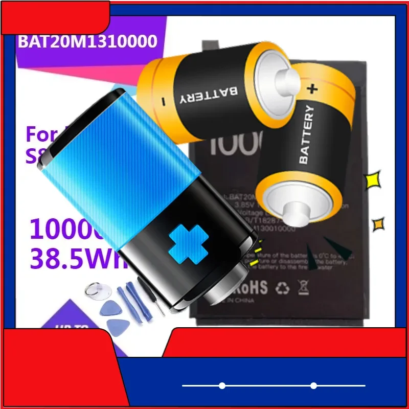 

BAT20M1310000 Replacement Battery for Doogee S88 / S88 Pro 10000mAh 38.5Wh High Capacity Mobile Phone Battery with Tool