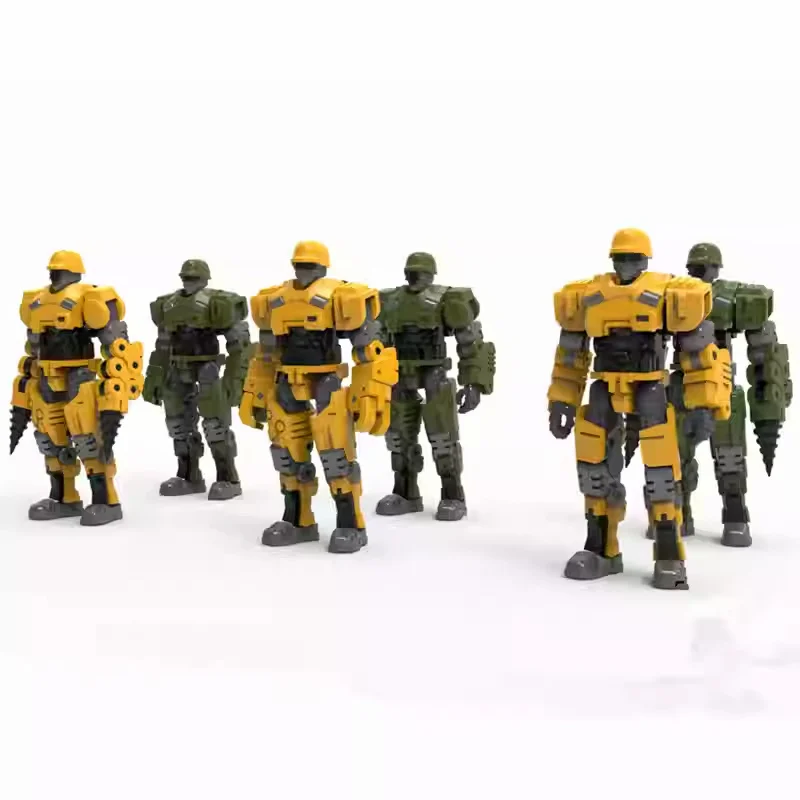 1/30 مقياس ورشة المحاربين الأصلية الجندي الجارديان ميكا الجمعية عمل الشكل جمع الزينة نموذج الهدايا مجموعات الالعاب #6