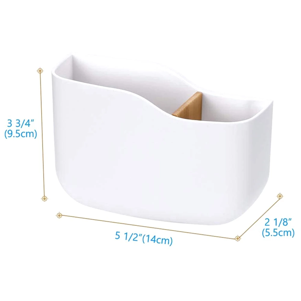 ABHI-Universal Remote Control Holder Wall Mounted With No Damaging Screws