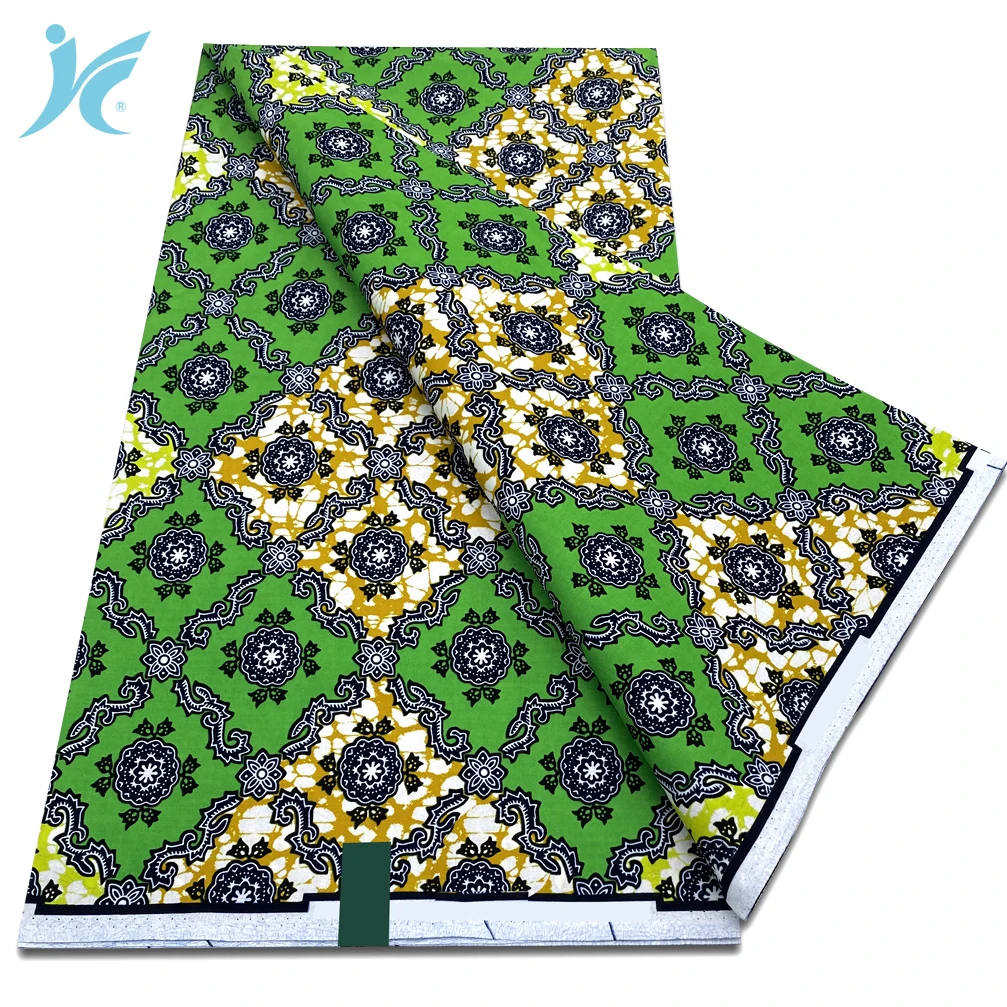 Wholesale Prices African Real Wax Prints Fabric Ankara Wax 100% Cotton Fabric Guaranteed Veritable Original Sewing Material