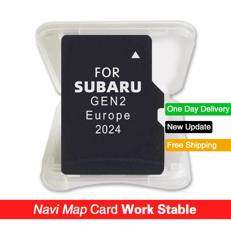 

2024 Latest Version Maps Update Europe UK North America maps for Subaru GEN2 Outback/Impreza/XV/Forester/WRX/STI Car Navigation