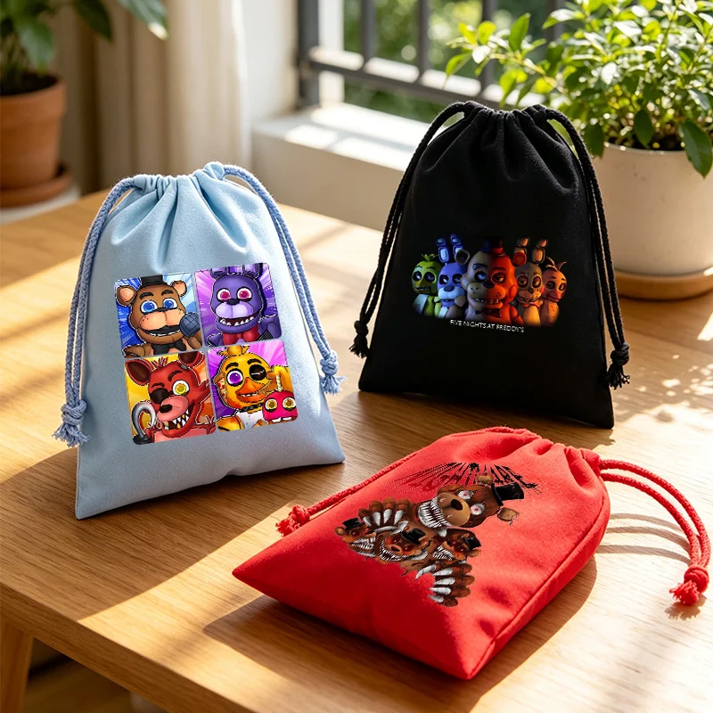 Сумки-мешки-fnafs-five-nights-freddys-с-аниме-принтом-для-хранения-косметики-и-сладостей-унисекс-из-хлопка-с-карманами-подарочные-пакеты