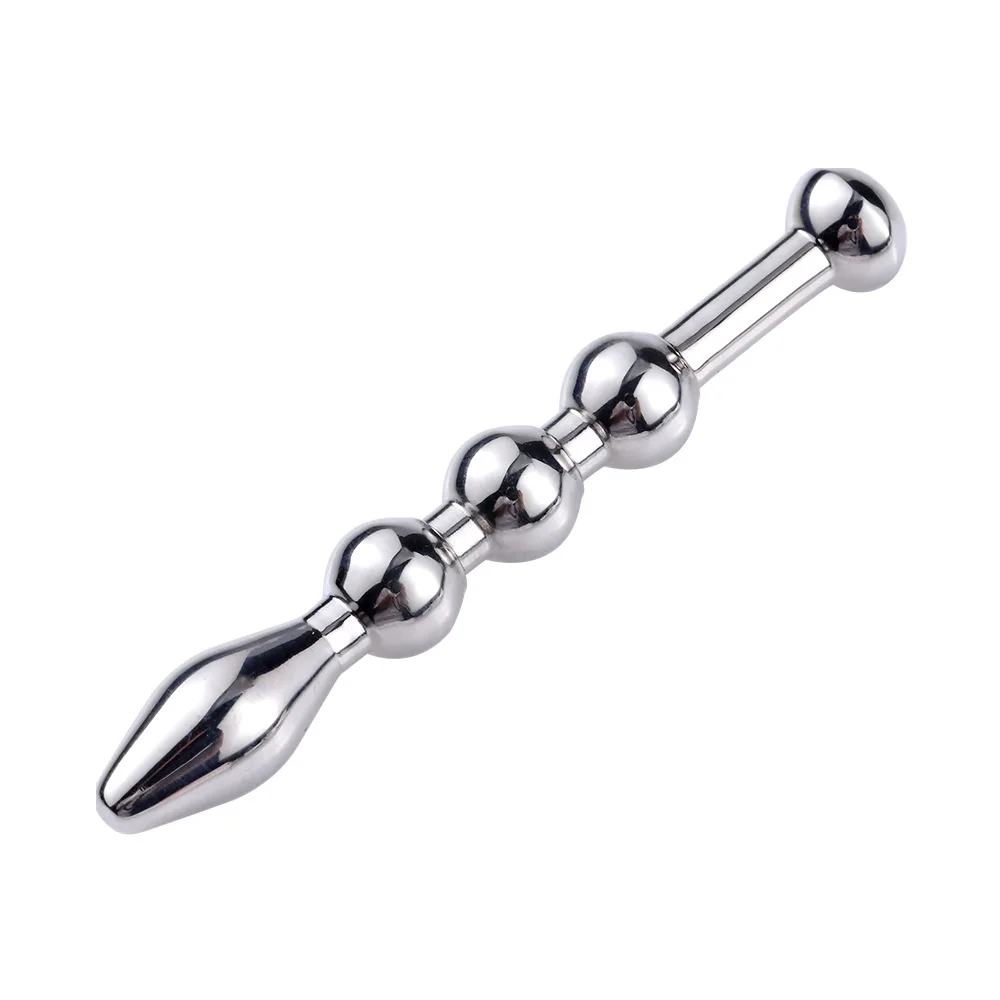 Metal Urethral Catheter Male Urethral Dilator Penis Plug Horse Eye Stimulation Sounding Masturbator Sex Toys for Men DB-101