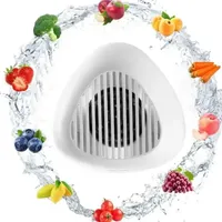 Ultrasonic Fruit Vegetable Washer Washing Machine Food Purifier Steel Fruit and Vegetable Cleaning Machine