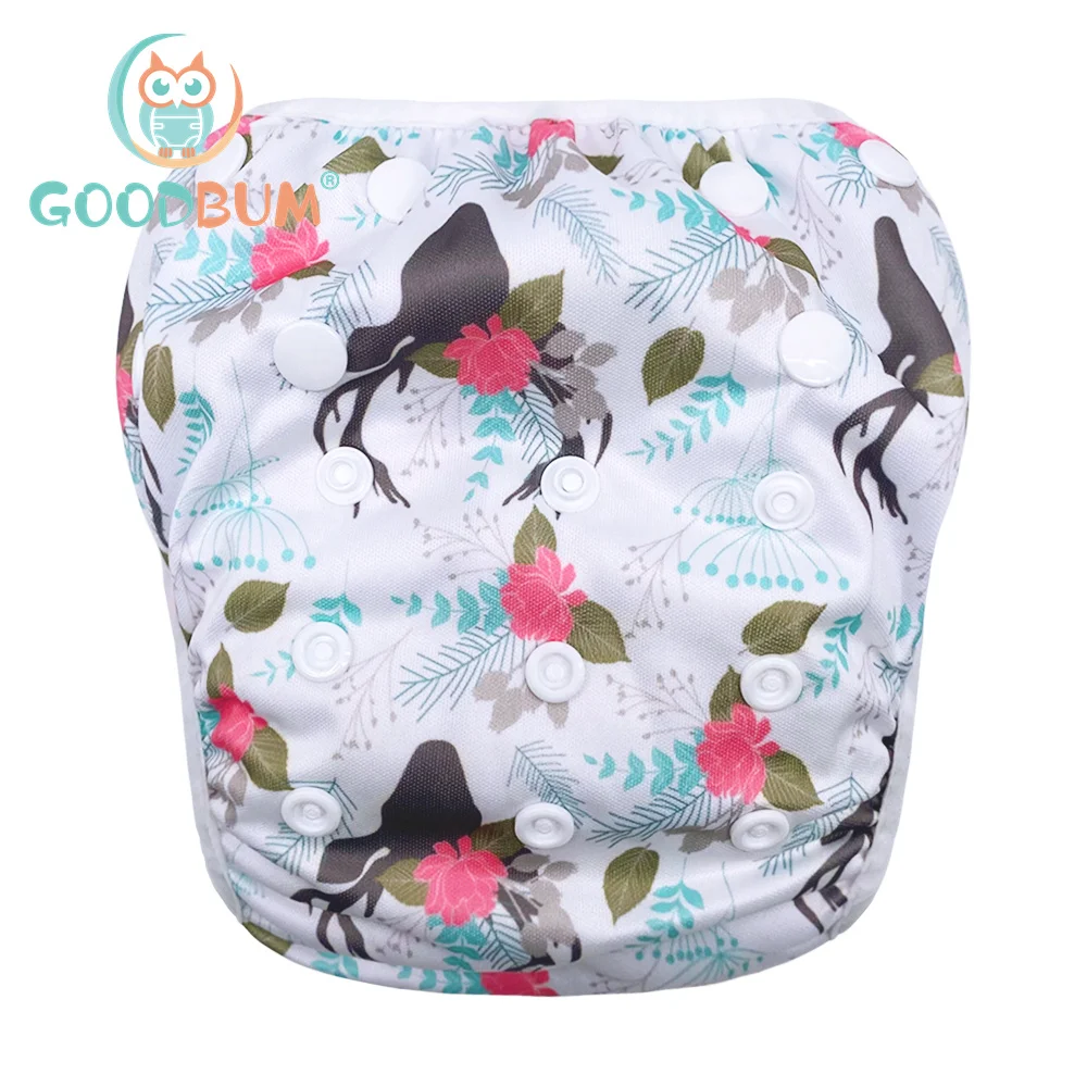 

Goodbum Swim Diaper For Baby Waterproof Spa Swimming Nappies Washable Size Adjustable Cute Cloth Diaper Pant