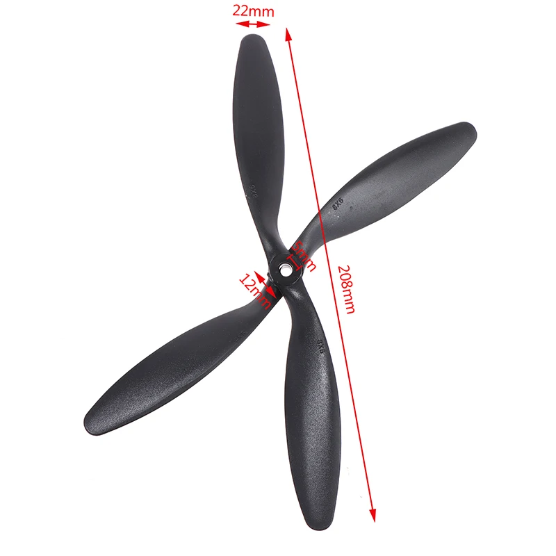 10Pcs/lot 8060 Propellers Glass Fiber & Nylon Props For RC Airplane Quadcopter Perfect 8x6 RC Airplane Propellers Blades