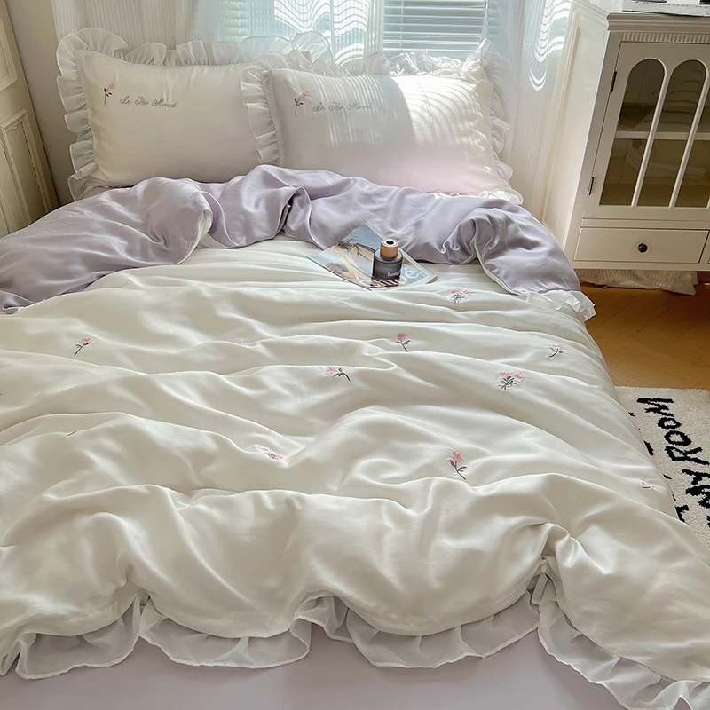 

Summer Quilt 1PC Cool Blanket New Jacquard Lace Korean Edition Summer Air Conditioning Machine Washable Household Mother Gift