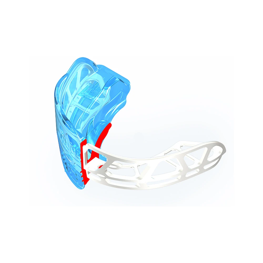 Urządzenie do treningu zębów MRC K2 Blue/Myobrace Teeth Trainer K2/Dental ortodontyczny trener zębów K2 niebieski duży rozmiar