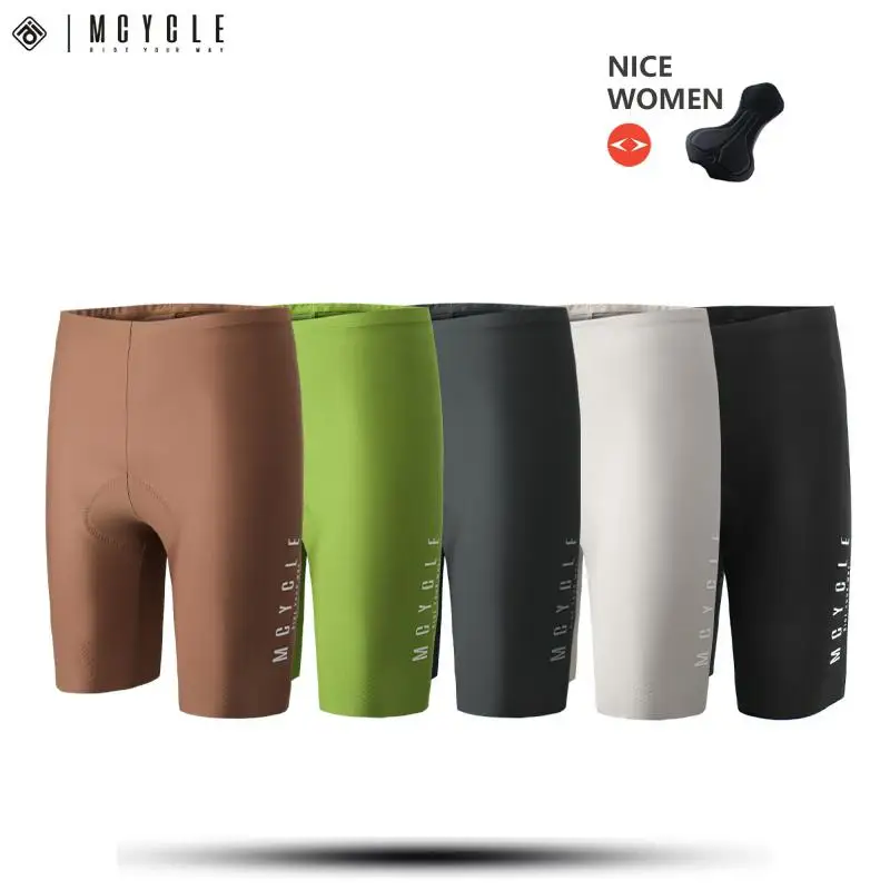 

Mcycle Seamless Women's Cycling Short Customize Bicycle Shorts Breathable Seamless Sport Shorts for Summer