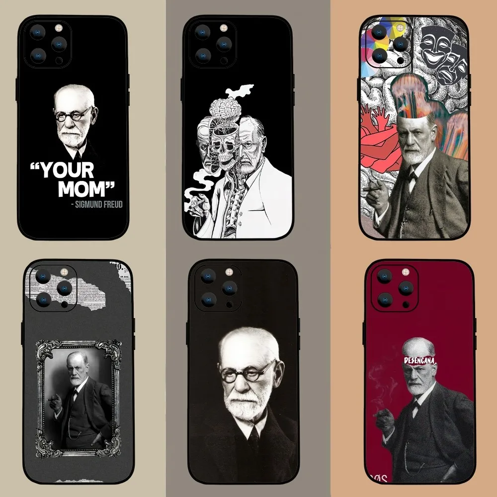 Sigmund psychoanalysis Freud Phone Case For Samsung Galaxy A53 A33 A70 A73 A54 A51 A71 A52S 5G Soft Cover Shell