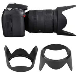 HB-50 Lenses Hood Reversible Camera Lens Accessories For Nikon AF-S Nikkor 28-300mm F/3.5-5.6G ED VR Camera Lens Hoods HB 50