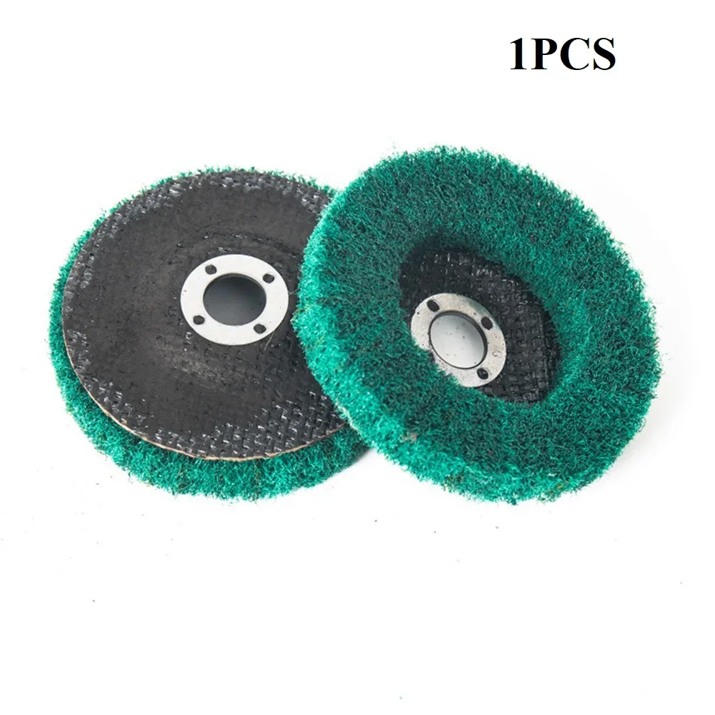 

4in Metal Abrasive Polishing Buffiing Wheel 320Grit Right Angle Grinder Accessories For Angle Grinder Polishing Finishing Tools