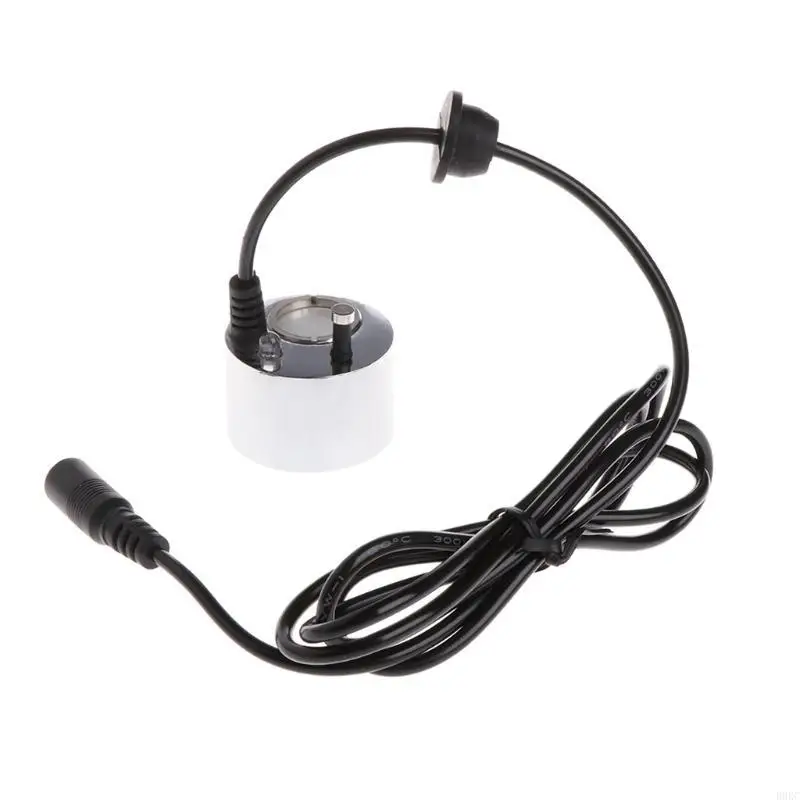 B0KC Maker Aultrasonic Pond Pond Fountain Fogger LED LED Fish for Tank Dec