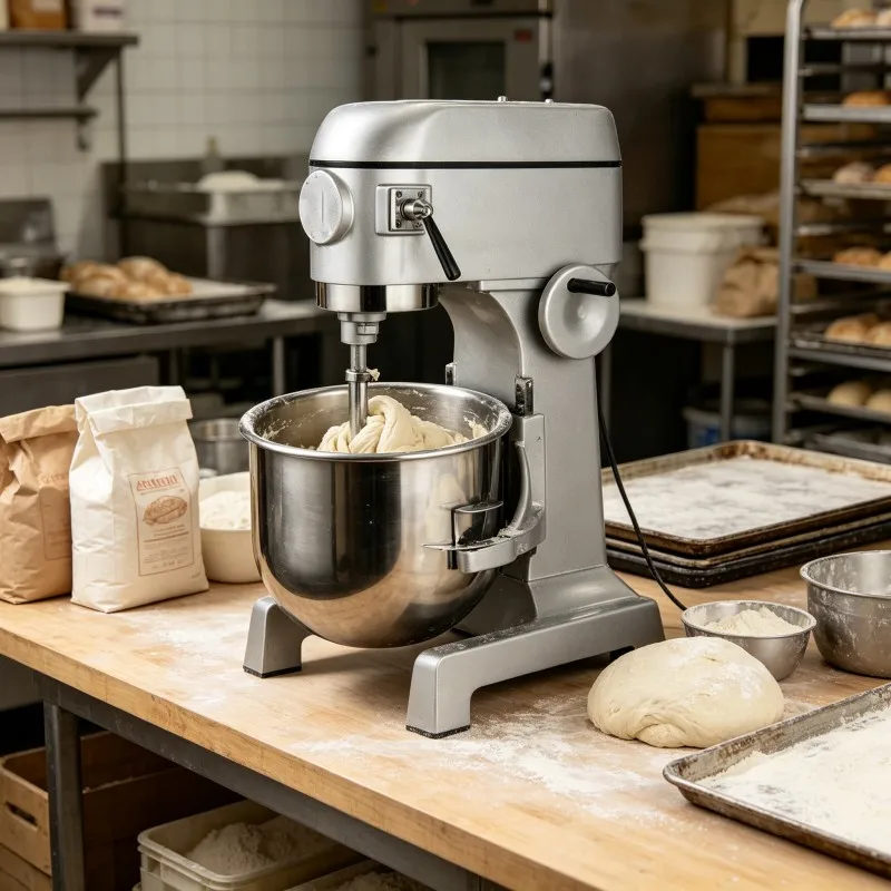 Stainless Steel Commercial Dough Mixer Planetary Energy-saving Commercial Kitchen Dough Mixer for Hotel