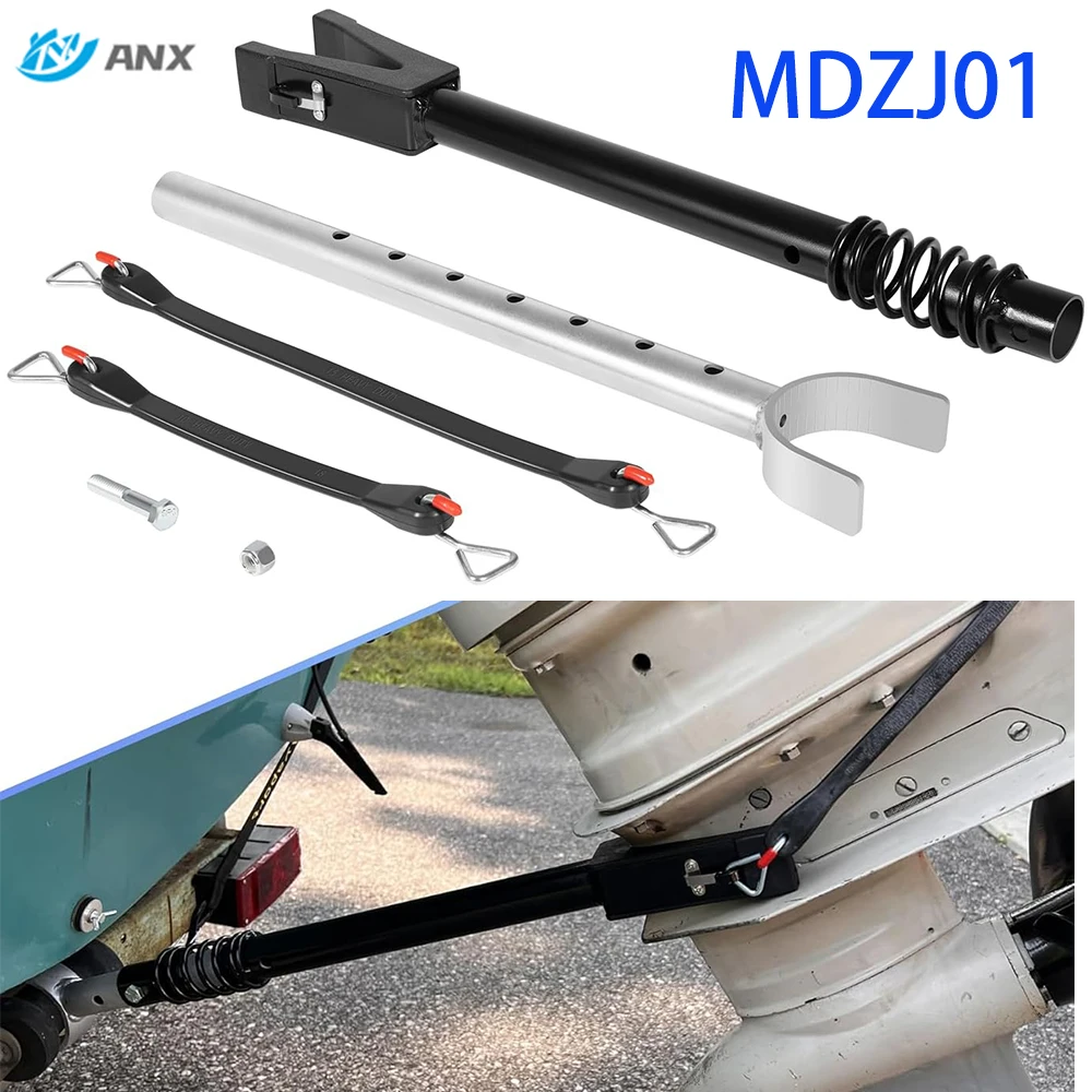 boat-transom-saver-for-most-outboard-motors-150hp-2027”-307”-adjustable-outboard-motor-support-bracket-with-shock-absorption