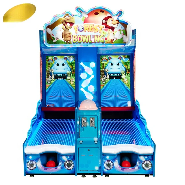 2022 good quality arcade machine coin operated rides forest bowling kids indoor game ticket redemption  game for sale