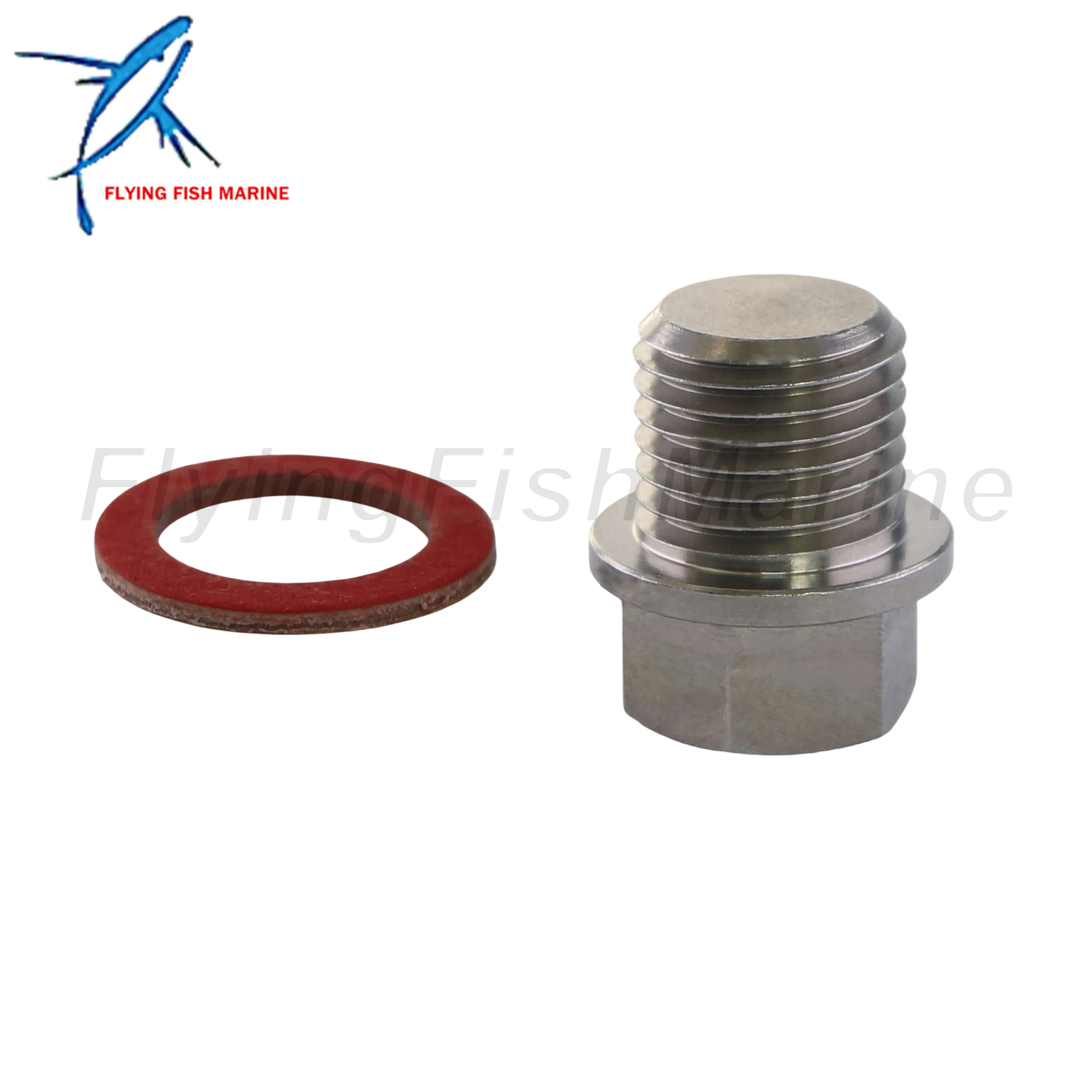 Outboard Motor 90340-14M06 14M00 18-2456 Oil Drain Screw Plug for Yamaha 75HP-300HP, 3R3077051M for Nissan Tohatsu
