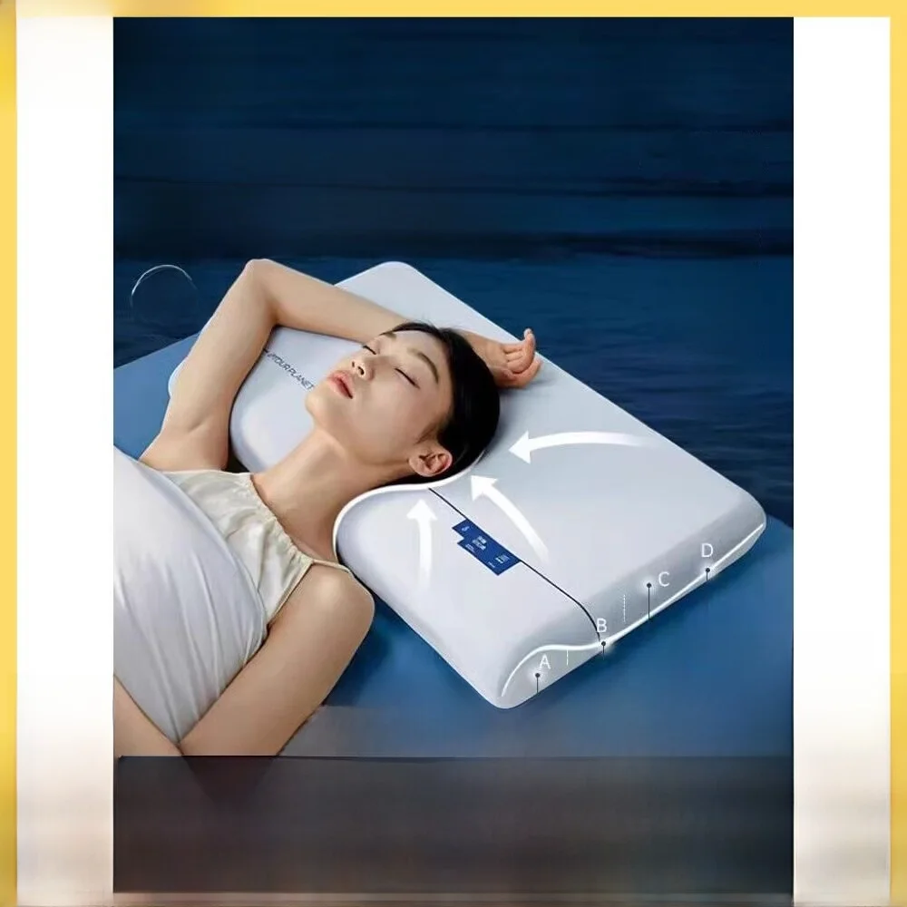 

Atour Hotel Deep Sp Memory Foam Pillow Ne Support Side Sp Aid Pillow Core Sp Enhancer Rectangular aped Adult Use